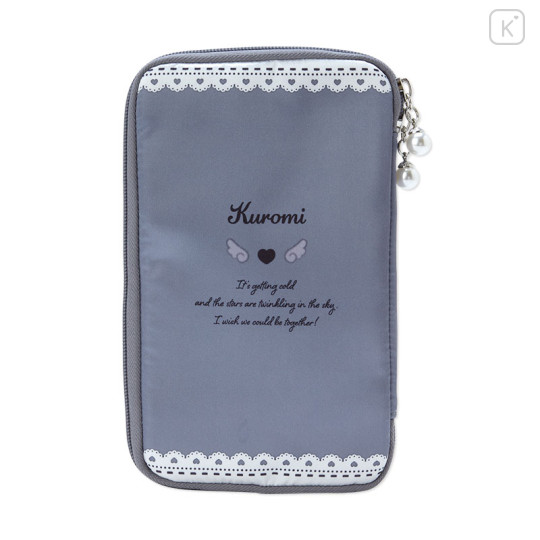 Japan Sanrio Original Multi Pouch - Kuromi : Moonlit Melokuro - 2