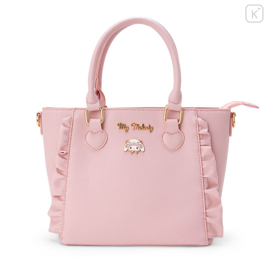 Japan Sanrio Original 2way Shoulder Hand Bag - My Melody : Moonlit Melokuro - 2