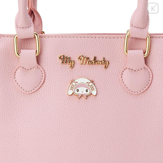 Japan Sanrio Original 2way Shoulder Hand Bag - My Melody : Moonlit Melokuro - 5