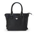 Japan Sanrio Original 2way Shoulder Hand Bag - Kuromi : Moonlit Melokuro - 2
