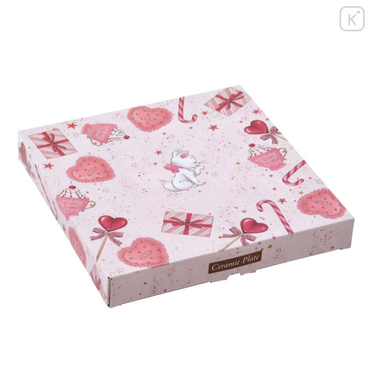Japan Disney Store Porcelain Plate - Marie Cat : Christmas Boxing Day - 5