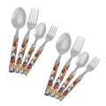 Japan Disney Store Cutlery Set - Mickey Mouse : Christmas Boxing Day - 1