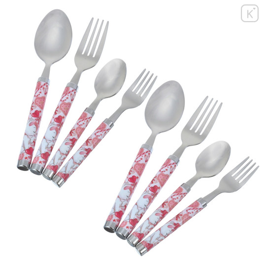 Japan Disney Store Cutlery Set - Marie Cat : Christmas Boxing Day - 1