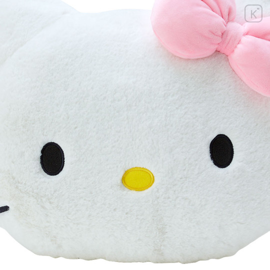 Japan Sanrio Original Face-shaped Cushion (S) - Hello Kitty - 3