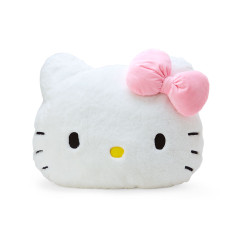 Japan Sanrio Original Face-shaped Cushion (M) - Hello Kitty
