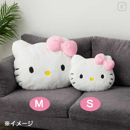 Japan Sanrio Original Face-shaped Cushion (M) - My Melody - 5