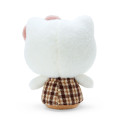 Japan Sanrio Stuffed Toy (S) - Hello Kitty / Fluffy Mocha Plaid - 2