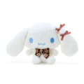 Japan Sanrio Stuffed Toy (S) - Cinnamoroll / Fluffy Mocha Plaid - 1