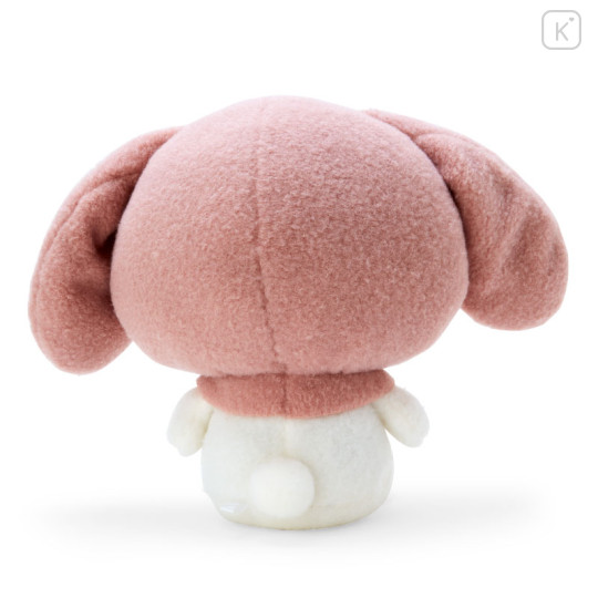 Japan Sanrio Stuffed Toy (M) - My Melody / Fluffy Mocha Plaid - 2