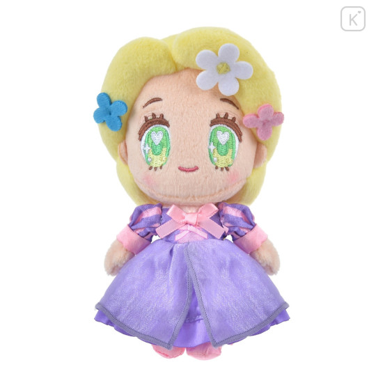 Japan Disney Store Tiny Princess Plush Keychain - Rapunzel - 1