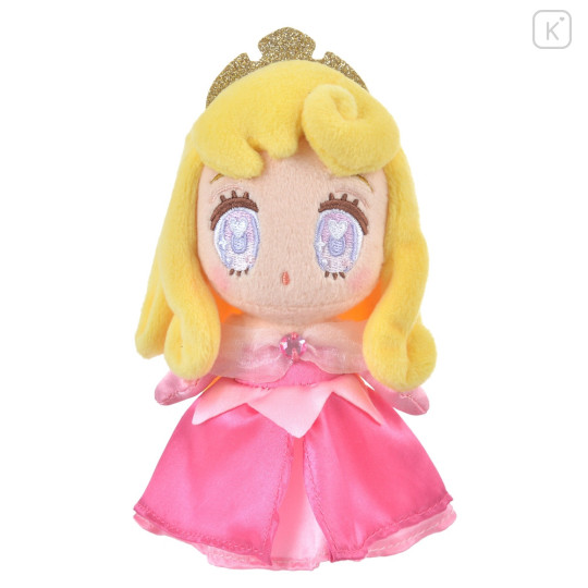 Japan Disney Store Tiny Princess Plush Keychain - Aurora - 1