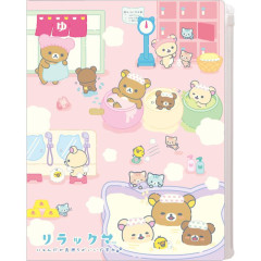 Japan San-X Sheet Sticker - Rilakkuma / Cat Public Bathhouse A