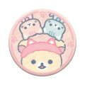 Japan San-X Secret Embroidered Can Badge - Rilakkuma / Cat Public Bathhouse Blind Box - 3