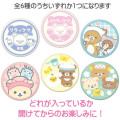 Japan San-X Secret Embroidered Can Badge - Rilakkuma / Cat Public Bathhouse Blind Box - 4