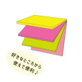 Japan San-X Fluorescent Square Sticky Note - Rilakkuma - 3