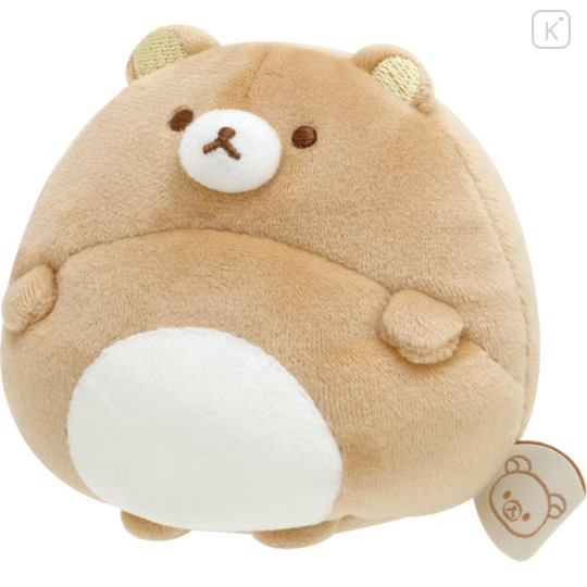 Japan San-X Round Belly Plush (S) - Rilakkuma - 1