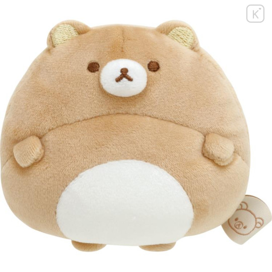 Japan San-X Round Belly Plush (S) - Rilakkuma - 2