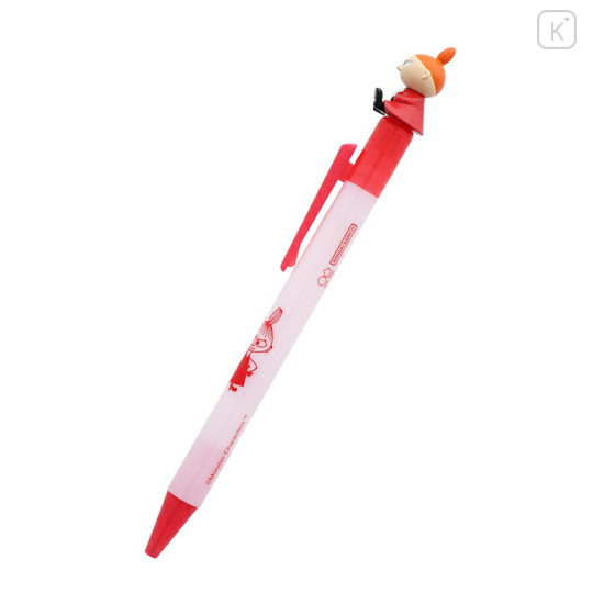 Japan Moomin Mascot Mechanical Pencil - Little My / White - 2
