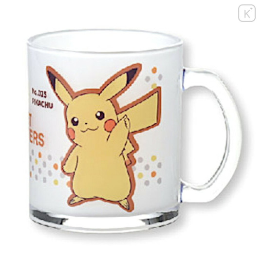 Japan Pokemon Glass Mug - Pikachu - 1