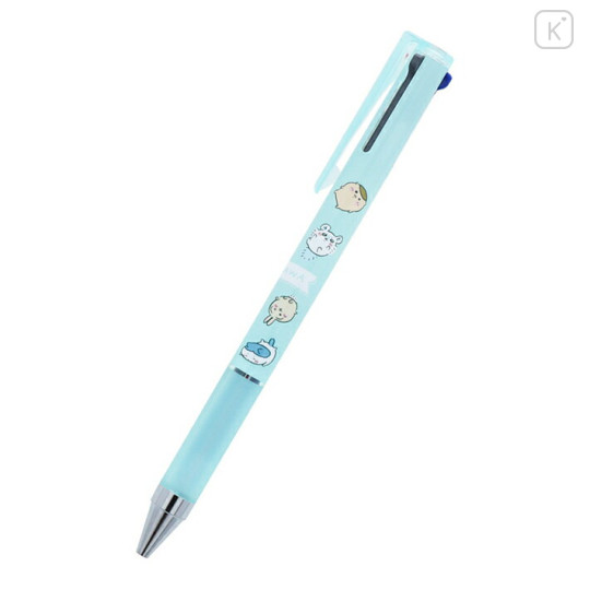 Japan Chiikawa Juice Up 3 Multi Gel Pen - Blue - 2