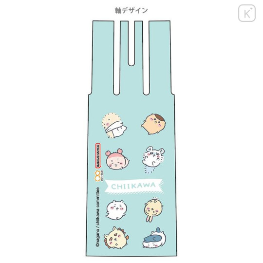 Japan Chiikawa Juice Up 3 Multi Gel Pen - Blue - 4