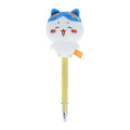 Japan Chiikawa Fluffy Mascot Ballpoint Pen - Hachiware / Smile - 3