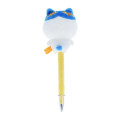 Japan Chiikawa Fluffy Mascot Ballpoint Pen - Hachiware / Smile - 4