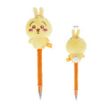 Japan Chiikawa Fluffy Mascot Ballpoint Pen - Rabbit : Blush - 1