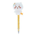 Japan Chiikawa Fluffy Mascot Ballpoint Pen - Chikawa / Autumn Orange - 3