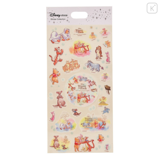 Japan Disney Store Clear Sticker - Pooh’s Day 2023 - 1