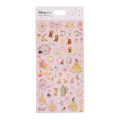 Japan Disney Store Clear Sticker - Belle : Clear Metallic Line - 1