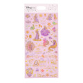 Japan Disney Store Clear Sticker - Rapunzel : Clear Metallic Line - 1