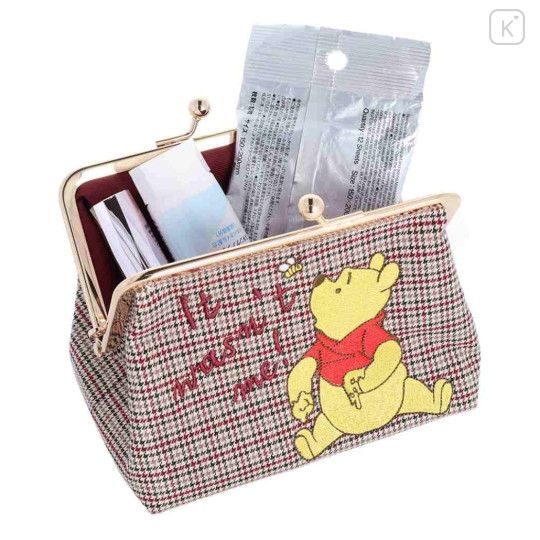 Japan Disney Embroidery Pouch - Pooh / It's wasn't me - 4