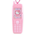 Japan Sanrio Original Flip Phone Photo Holder - Hello Kitty : Houndstooth Flower - 3