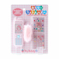 Japan Sanrio Original Flip Phone Photo Holder - My Melody : Houndstooth Flower - 1