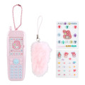 Japan Sanrio Original Flip Phone Photo Holder - My Melody : Houndstooth Flower - 2