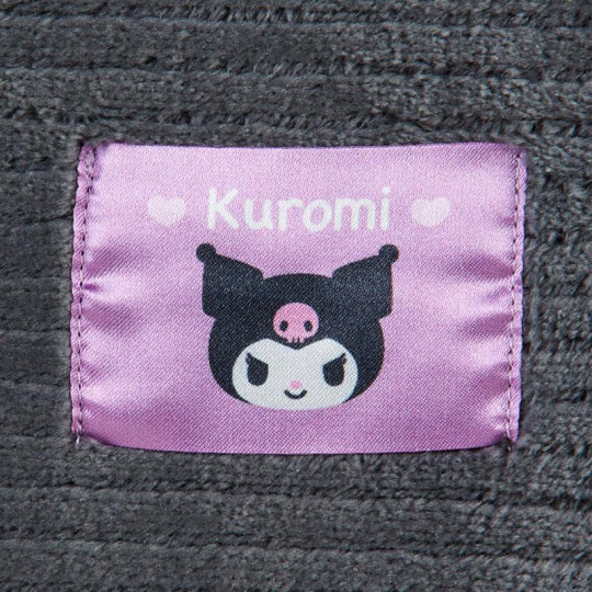 Japan Sanrio Original 3way Blanket - Kuromi - 4