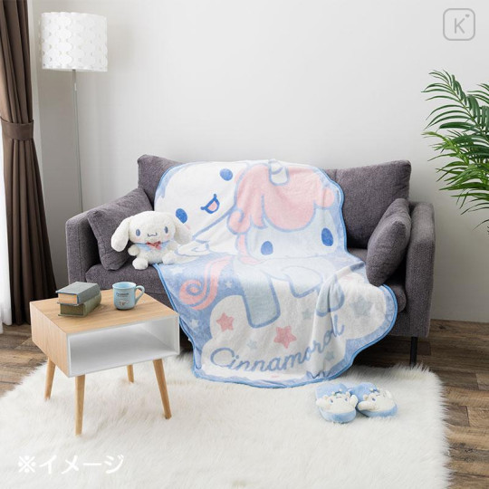 Japan Sanrio Original Nap Blanket - Hangyodon - 5