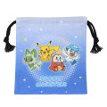 Japan Pokemon Drawstring Bag - Pikachu / Sprigatito Quaxly Fuecoco - 1