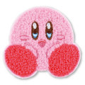 Japan Kirby Fluffy Embroidery Sticker For Cloth Surface - Smile - 1