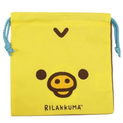 Japan San-X Drawstring Bag - Kiiroitori & Chairoikoguma Kogumachan