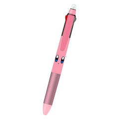 Japan Kirby FriXion Ball 3 Slim Color Multi Erasable Gel Pen - Kirby Face