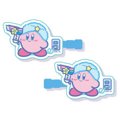 Japan Kirby Acrylic Hair Clip 2pcs Set - Kirby / Sweet Dreams