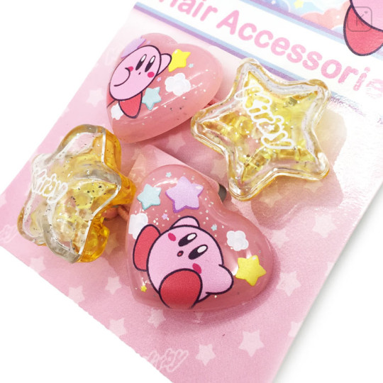 Japan Kirby Hair Tie 2pcs Set - Kirby / Dream Land Pony Yellow - 2