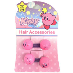 Japan Kirby Hair Tie 2pcs Set - Kirby / Sleepy Ball