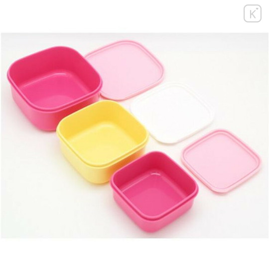 Japan Kirby Nesting Food Storage Container 3pcs Set - 2