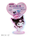Japan Sanrio Acrylic Stand with Clip - Look Back / Kuromi's Pretty Journey - 6