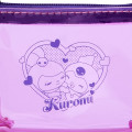 Japan Sanrio Mini Clear Pouch - Heart / Kuromi's Pretty Journey - 2