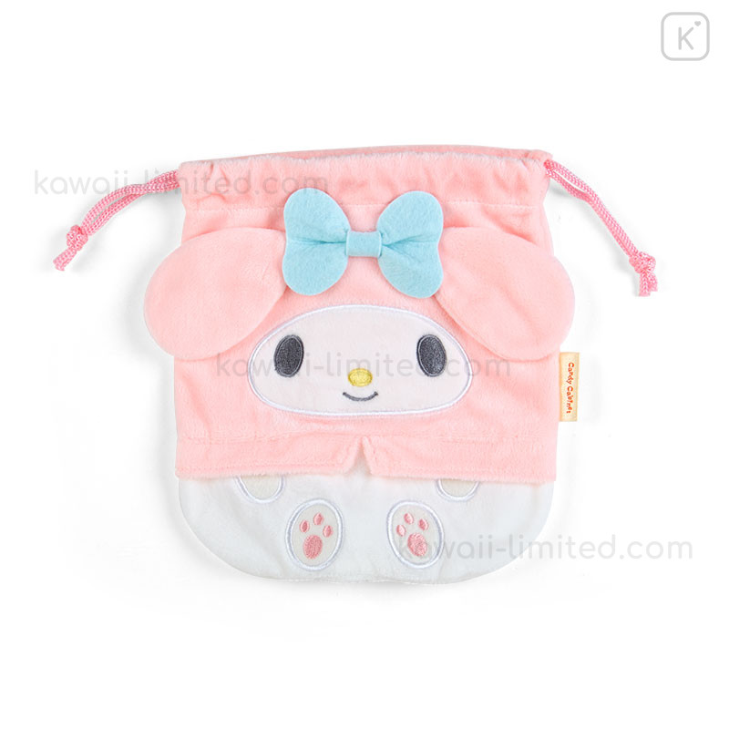 Japan Sanrio Original Drawstring Purse - My Melody | Kawaii Limited