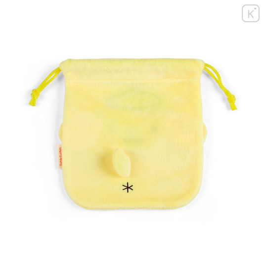 Japan Sanrio Original Drawstring Purse - Pompompurin - 3